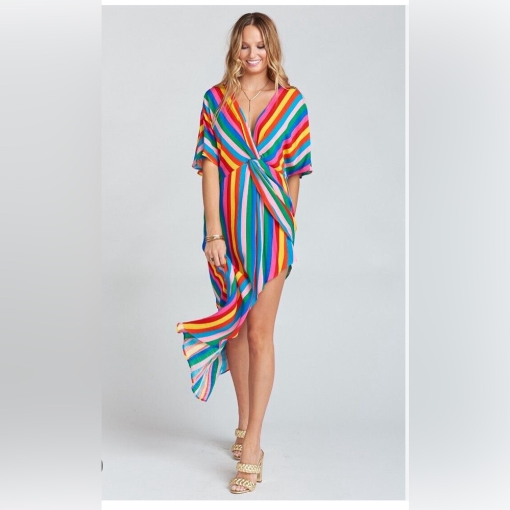Rainbow dress or coverup from Show Me Your Mumu